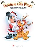 Hal Leonard Christmas With Disney Songbuch für Klavier / Gesang / Gitarre
