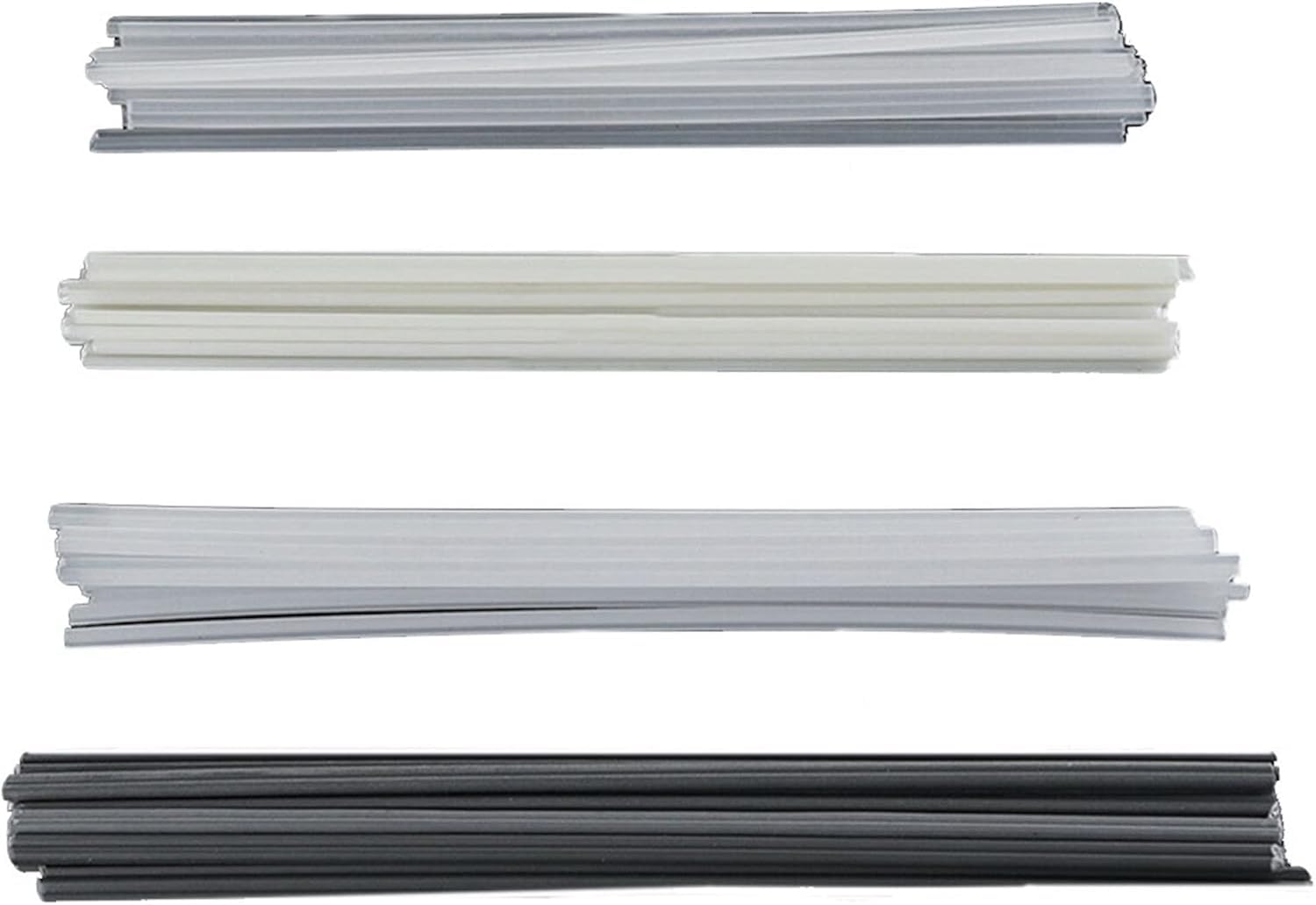 Yatuopng Onecolor 100Pcs Pvc Abs Pp Pe Plastic Welding Rod Electrode Brazing Low Temperature Soldering For Welder Tool