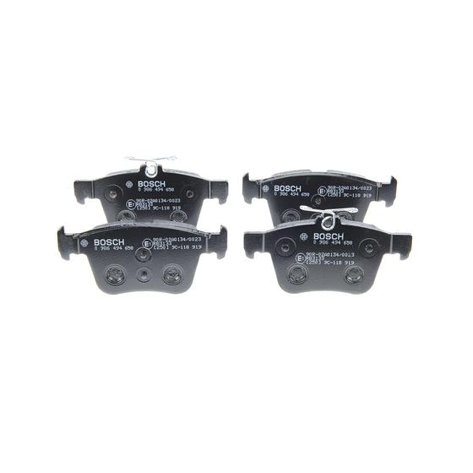Bremsscheiben 300mm + Beläge hinten | 0 986 479 A84 + 0 986 494 658 passend für Golf 7 Passat B8