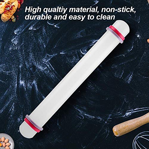 9 Inches Rolling Pin, Rolling Pin Fondant, Dough Roller, Non Stick Plastic Rolling Pin Sugar Fondant Cake Roller For Baking Pizza Pie Pastries And Cookies #TOP4