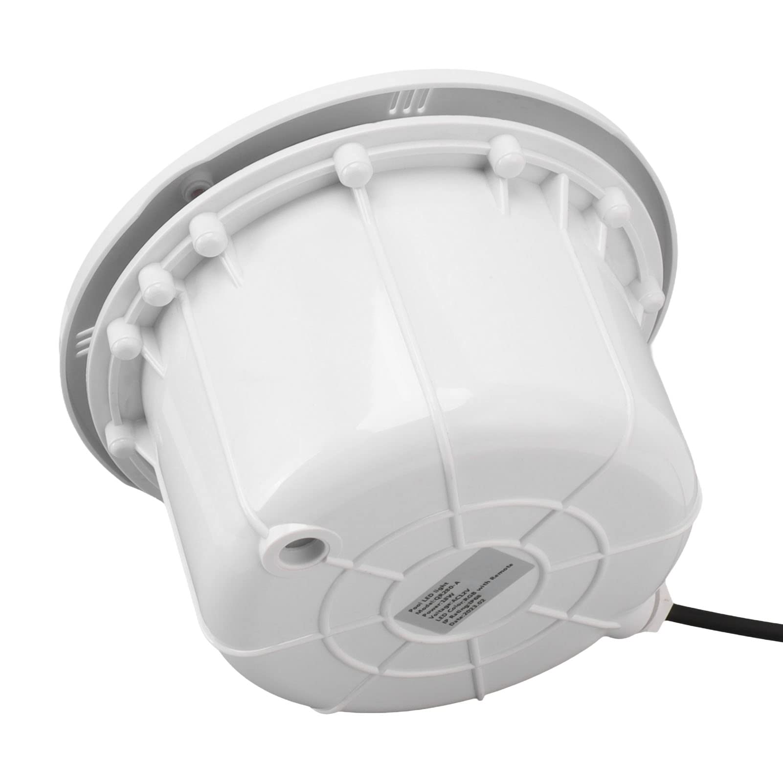 18 W RGB-LED-Schwimmbadleuchte, übergewichtige LED-Unterwasserleuchte, Wandeinbauleuchte, Beleuchtung, Bunte Schwimmbecken-Pool-Lampe, Lichtlampe, Pool-Beleuchtung für Wandbeleuchtung, Gedenktafeln