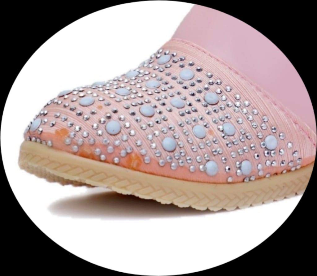 Fashion205 Baby Girl's Long Shoes (3.5-4 Years, Baby Pink) 3