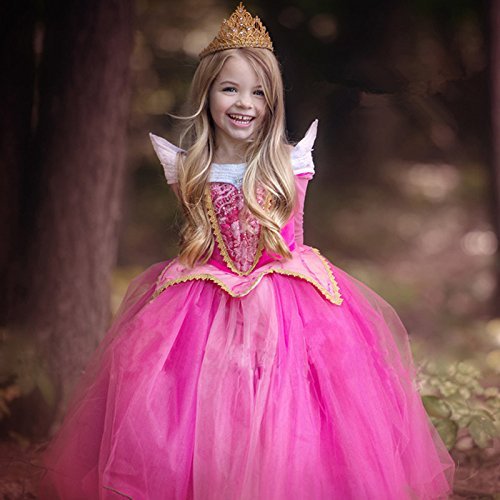 1`2ȓyj Sleeping Beauty X̔ I[P vZXhX Ȃ肫 RX`[ RXv nEB[ p[eB[ a v[g  K[Y ̎q q (120cm, sN) [
