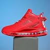 Zapatos de baloncesto WILTENA para hombre, estilo high top con air cushion, zapatillas deportivas de tenis y running, cómodas y casuales para caminar 4