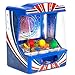 Merchant Ambassador Retro Arcade Electronic: Coin Pusher - Tabletop Game, Push The Coins Over The Edge to Win, 1 Player, Ages 6+