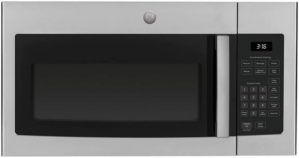 GE JVM3160RFSS 30" Over-the-Range Microwave Oven in Stainless Steel