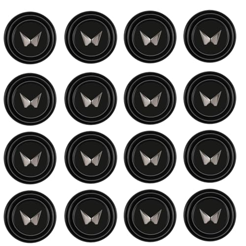 Image of Set of 12 Shock Absorber Rubber Protective Pads - Car Door Accessories Compatible with Enhanced Scorpio, Thar, XUV 300, 400, 700, Bolero, Marazzo, Kuv 100