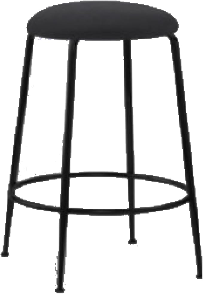 Cribel Score Black Velvet Bar Stools H63 Fabric 40 x 63 cm Set of 4