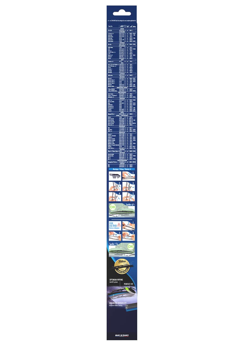 VALEO Silencio Tergicristallo VM108 Spazzola Tergicristallo