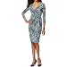Anne Klein Women's Leopard Print Wrap Dress