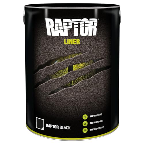 UPol Raptor BLACK 5L Tough Urethene Coating Truck Bed Liner Underbody U POL
