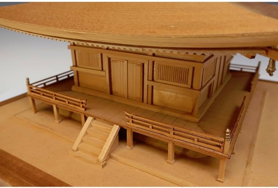 多宝塔模型 ウッディジョー製木製建築模型 1/50 石山寺 完成品 1/50 石山寺 多宝塔 – ウッディジョー