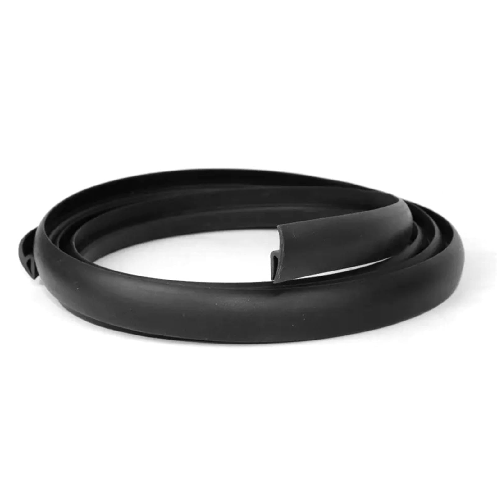 Car Rubber Sealing Strips 1Piece Car Windshield Seal Strip Rubber Front Window Gap Filler Waterproof Windproof Wiper Panel Moulding Sealing Strips Car Door Rubber Seal(1.7m No Adhesive)