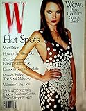 W Fashion Magazine Hot Spots Cover Girl Kate Moss/ Matt Dillon/ Prince Charles Makeover March 1998