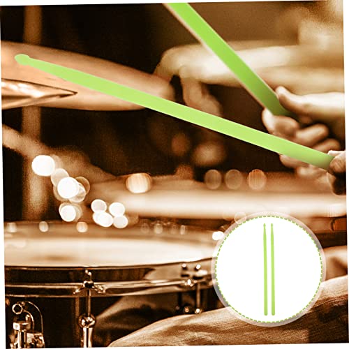Par de baquetas fluor de nylon 41.5 cm color verde miniatura 6