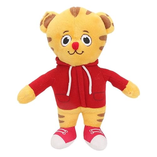 Lempefe Tiger Cat Peluche Peluche Animales Peluche Muñeca Daniel Tiger Juguete 20 cm