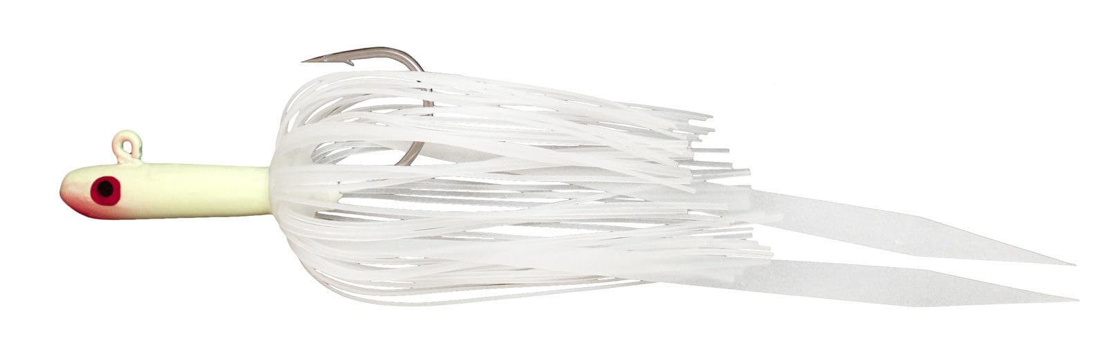 Tsunami Glass Minnow Jig with Silicone Skirt