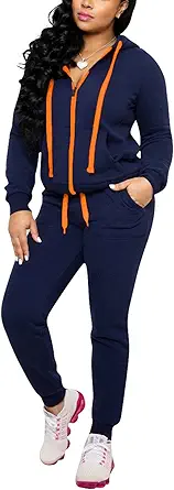 Two Piece Outfit for Women Jogging Suit