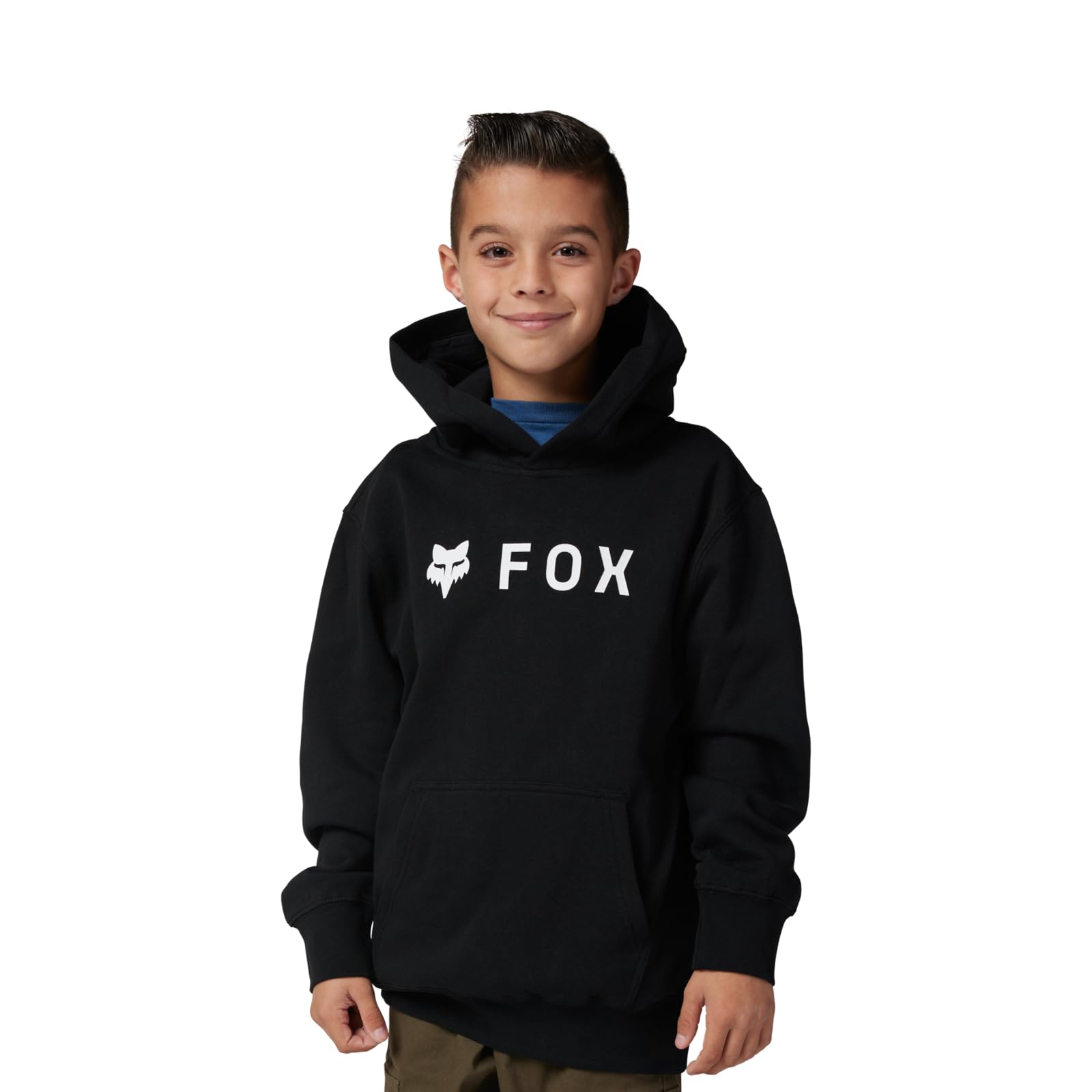HOODIE FOX JUNIOR ABSOLUTE BLACK YM