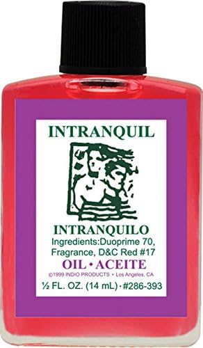 (12Pack) Indio Products Spiritual Anointing Oil- INTRANQUIL 1/2oz
