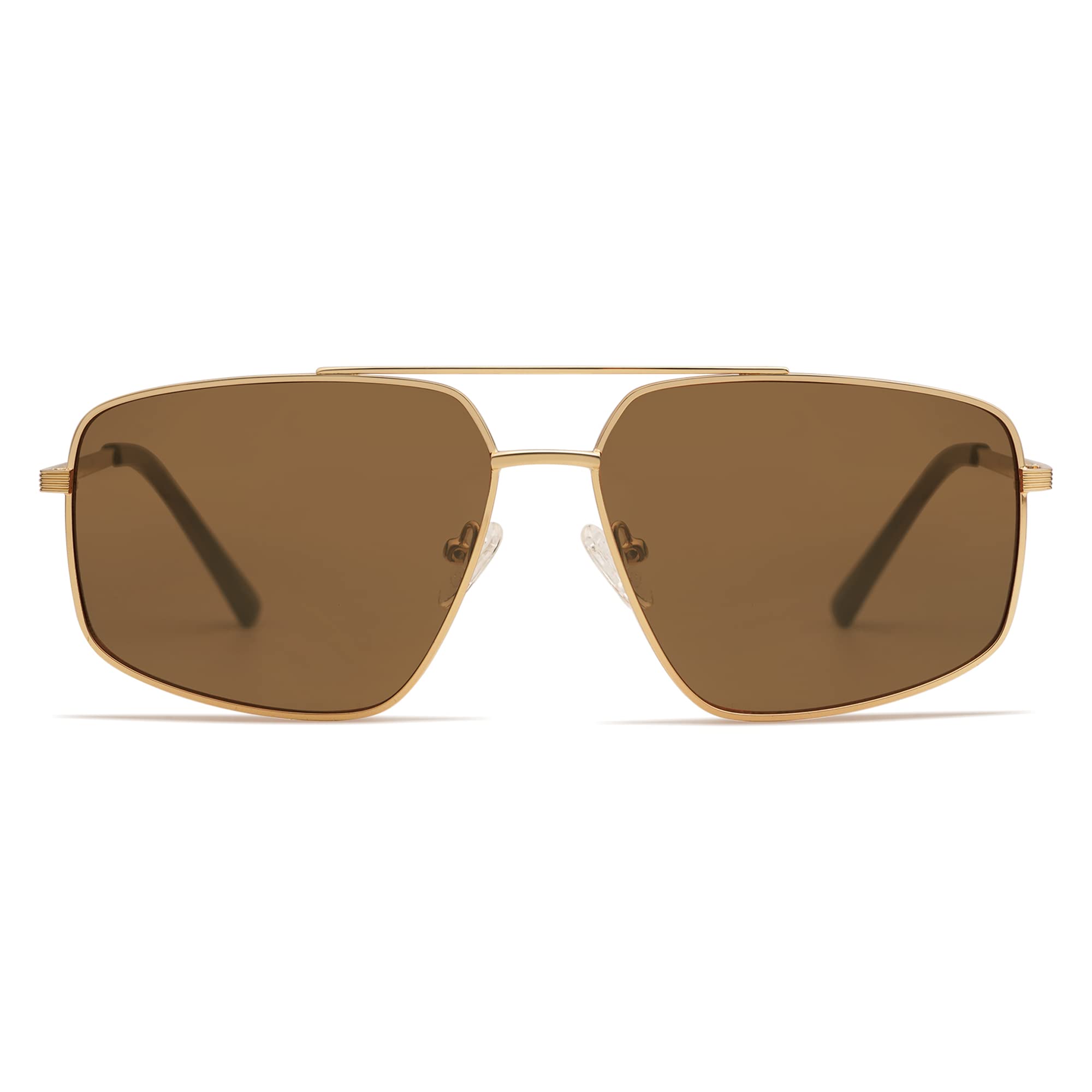 Appassal Retro Polarized Aviator Sunglasses Vintage Hexagonal Metal Frame Sun Glasses AP3634