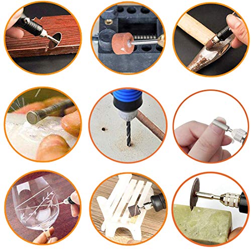Uolor 108 Pcs Engraving Tool Kit, Multi-Functional Electric Corded Micro Engraver Etching Pen DIY Rotary Tool for Jewelry Glass Wood Metal Ceramic Plastic with Scriber, 82 Accessories and 24 Stencils