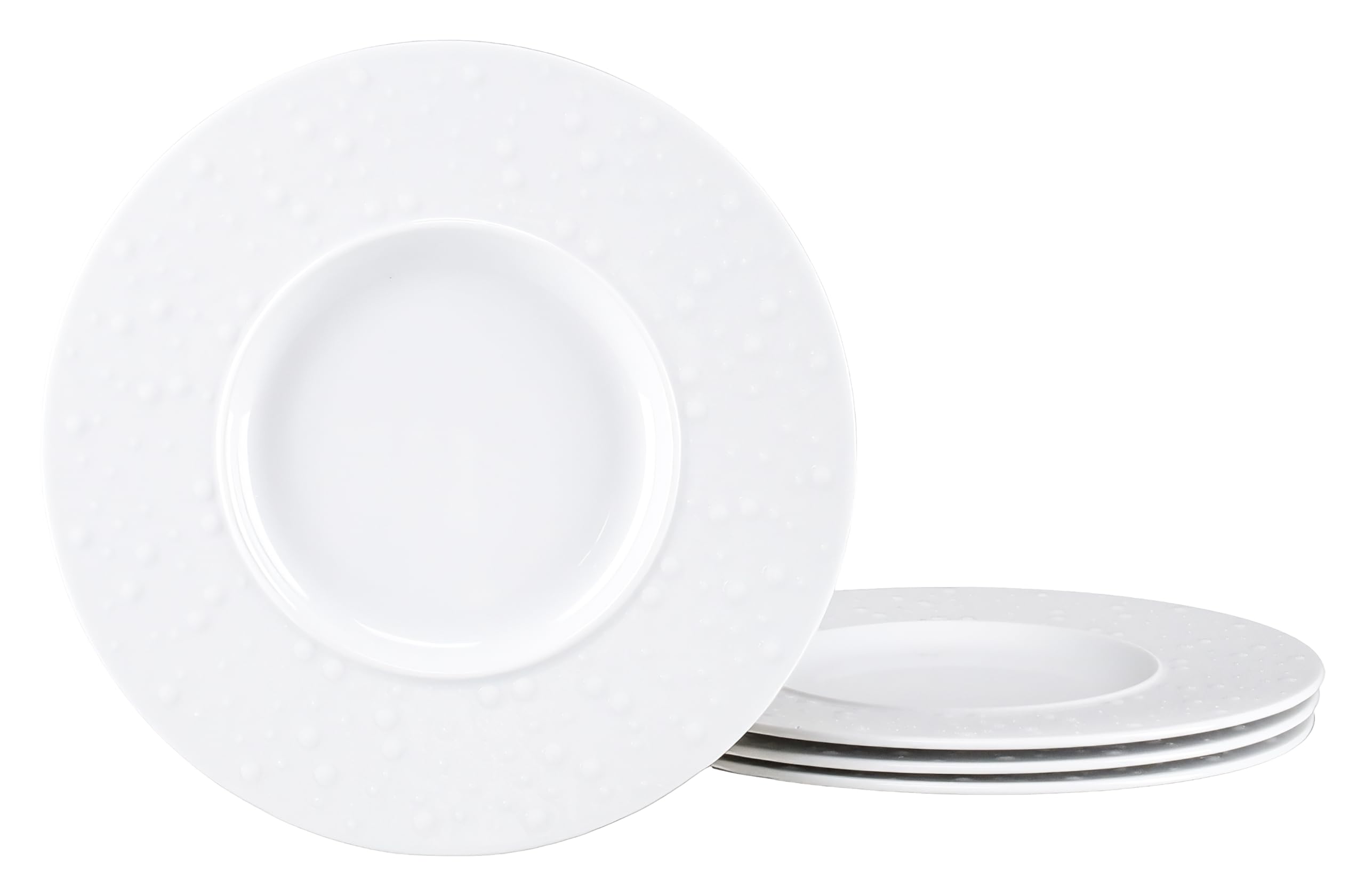 Assiettes en porcelaine Creatable Show Time Drops pour 4 personnes