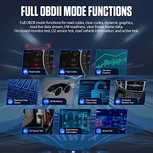 Autool Obd2 Scanner All System 5 Resets Car Code Reader Bidirectional Diagnostic Scan Tool For All Vehicles Abs Bleeding/Sas Calibration/Throttle/Oil/Epb Reset, Lifetime Free Update #TOP2