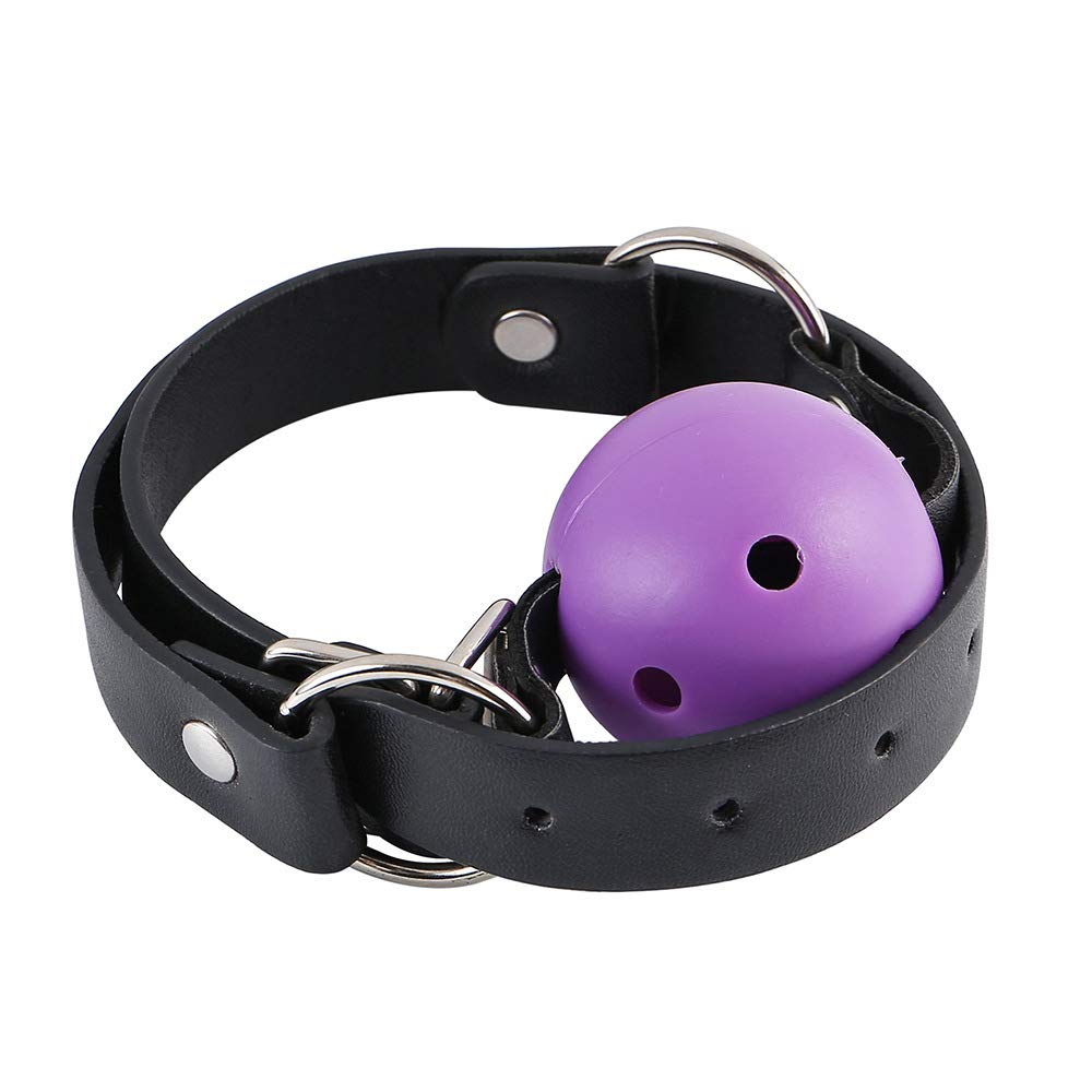 Juego de Ejercicios de Yoga Multifuncional de 24 Piezas con Tobillos y muñecas Ajustables, Juego de contracción de Estera de Yoga de Cualquier tamaño (Negro y Morado)