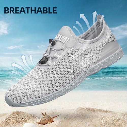 Image of DOUSSPRT Men's Water Shoes Quick Drying Sports Aqua Shoes
