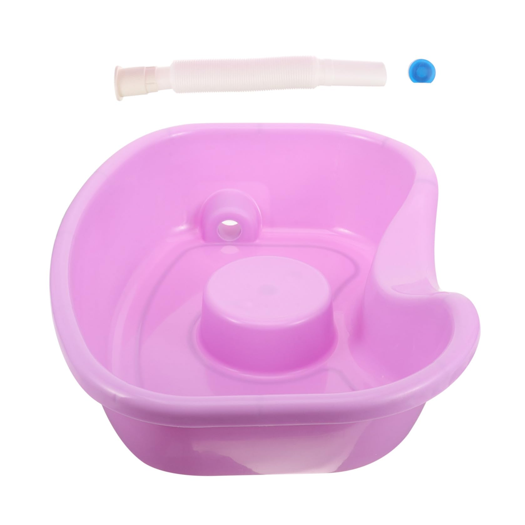 CRAFTHROU Lavatesta Design Ergonomico Portatile in Plastica per Chioma Facile e Posizione Confortevole del Collo a per Adulti e Donne in Gravidanza