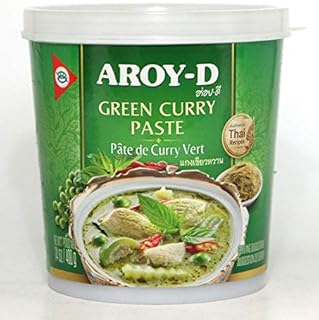 Pâte de curry vert Thaïe 400g Aroy-D