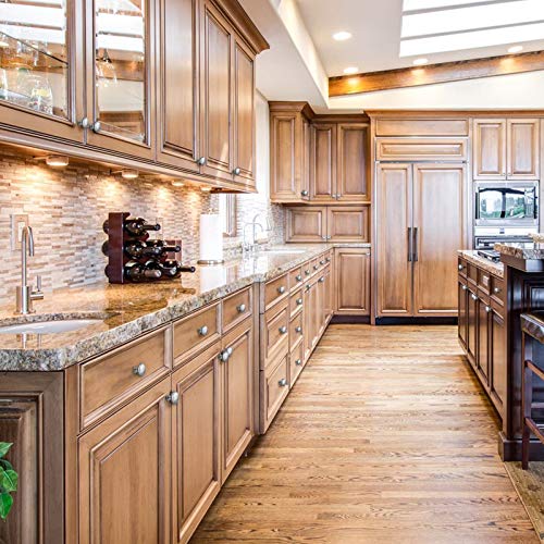 image for Ripeng 30 Pieces Round Ringed Kitchen Cabinet Pulls Cabinet Handles Ki