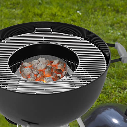 Soporte para briquetas de carbón de acero inoxidable para barbacoas de 26 pulgadas 5