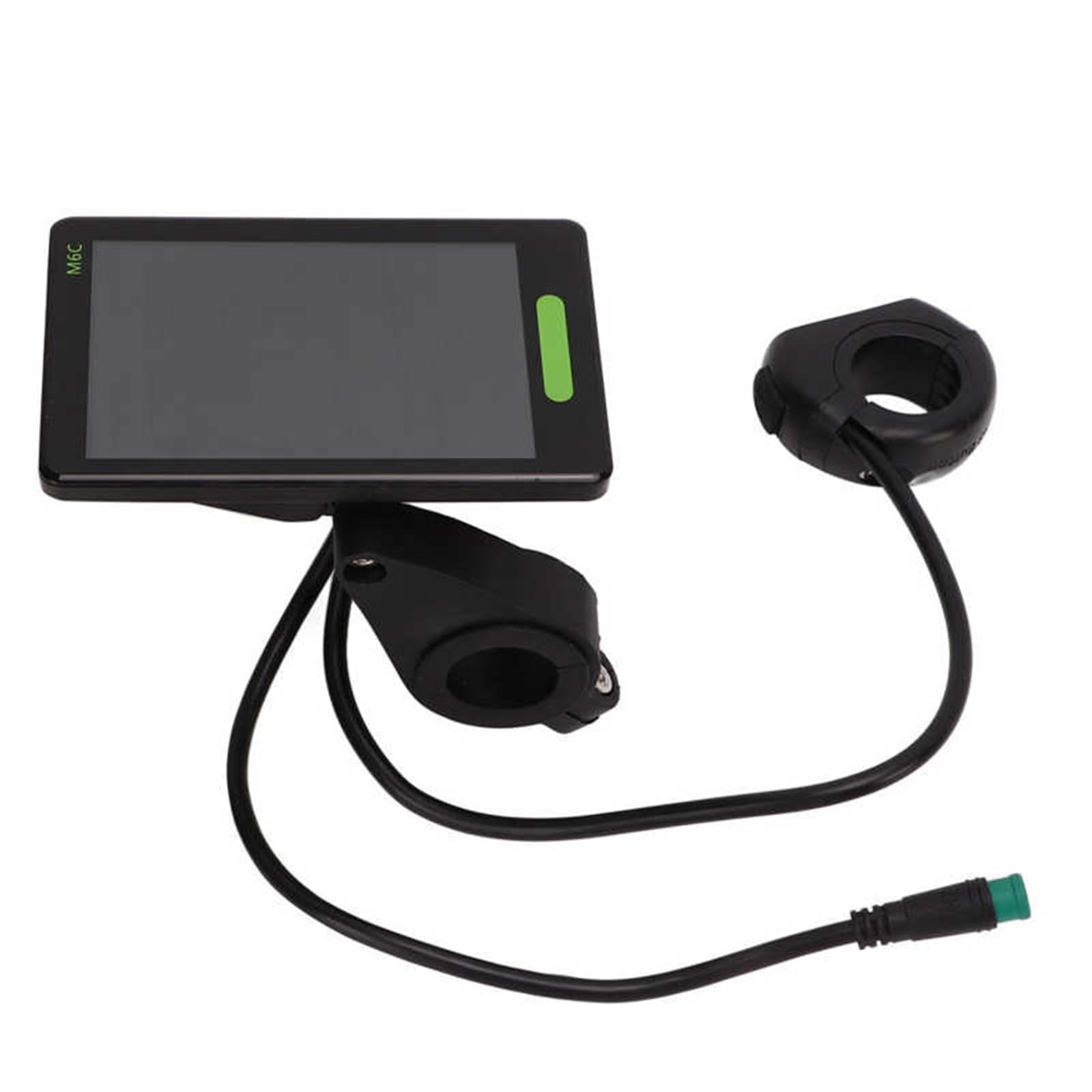Wyświetlacz roweru elektrycznego Duży ekran miernika do wyświetlacza LCD skutera M6C Panel sterowania z wodoodpornym złączem Zestaw modyfikacyjny Wyświetlacz skutera elektrycznego