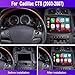Ftoghe Android 13 Car Stereo Radio for Cadillac CTS 2003-2007,for Cadillac SRX 2004-2008,10 inches IPS Touchscreen Stereo w/CarPlay &Android Auto,Support GPS Bluetooth SWC WiFi FM Backup Camera