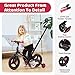 JMMD 6 in 1 Toddler Bike with Push Handle for Kids 18-60 Months, 12
