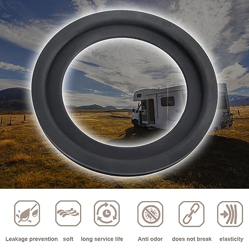 Image of Shkalacar RV Toilet Seal Kit Compatible with Dometic 300, 310 and 320 Series Toilets - RV Toilet Seal Kit for Replacement Part 385311652&385311658, Includes Waste Ball Seal Bolt Package