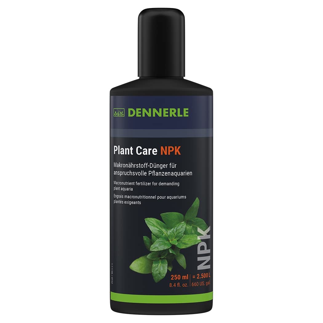 Dennerle NPK Dünger 250 ml – Plant Care NPK Dünger für anspruchsvolle Pflanzenaquarien