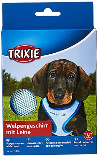 Trixie 15568 Cucciolo Harness, 23-34 cm L: 2 m