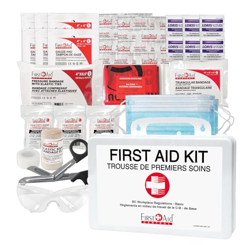 First Aid Central British Columbia Basic First Aid Kit (2-5 People)