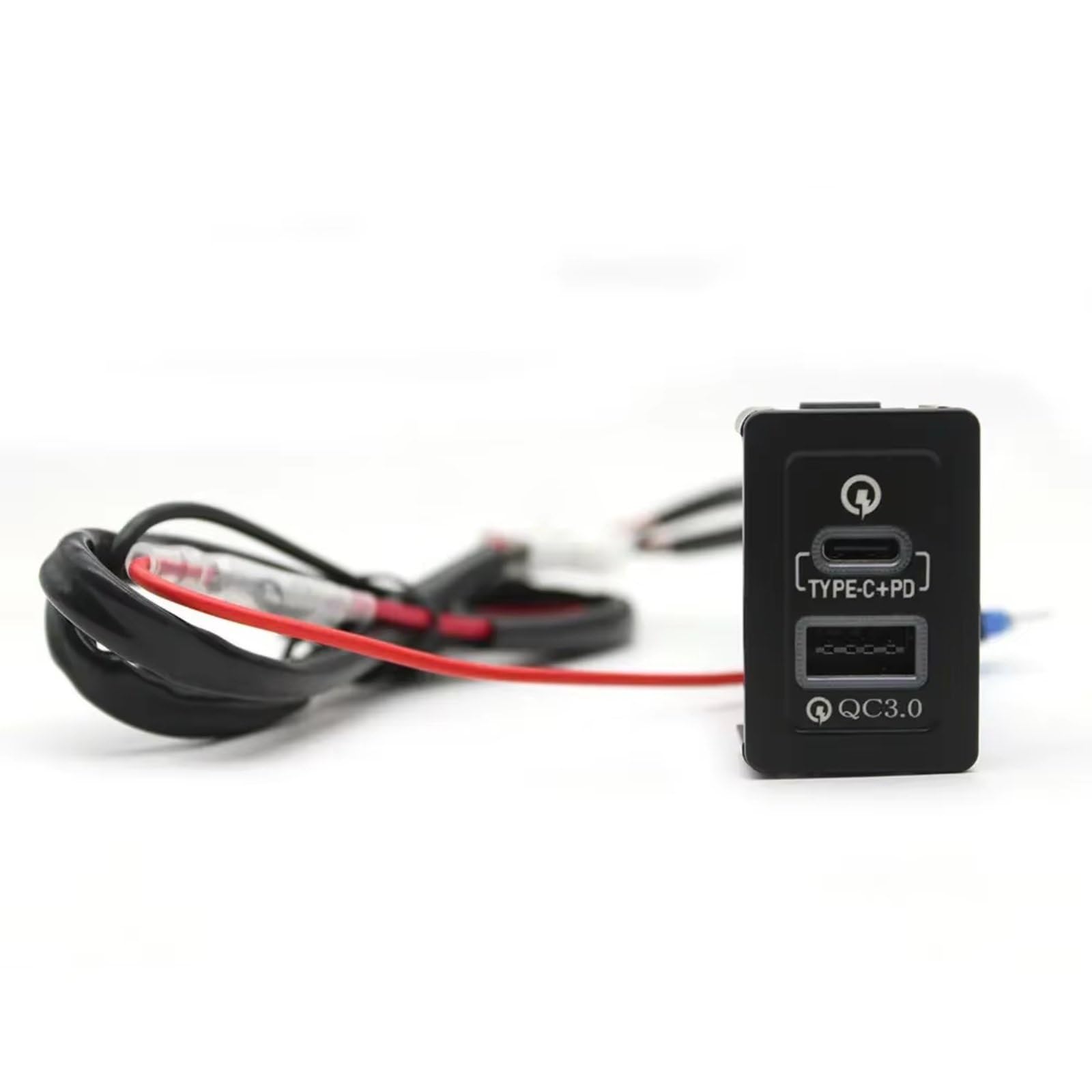 Enchufe USB De Consola Compatible Con Suzuki Para SX4 Para Coche Swift Rápido Para Cargador Para TYPE-C PD Enchufe Interfaz Potencia Salida Carga Partes Coche