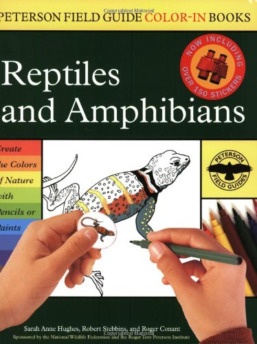 Reptiles and Amphibians (Peterson Field Guide Color-In Books)