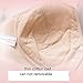 3 Pack Medium Elderly Women Button Front Closure Bras Wireless Cotton Everyday Soft Cup (no Pads) Bras (38BC)
