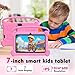 ICONLINK Kids Tablet 7 inch 3-9 for Kids,32GB ROM Toddler with Shockproof Case,Kids Android Software Installed Netflix,YoutTube, aiwawa Apps Parent Controls,Dual Camra, WiFi,FM, GPS (Pink)