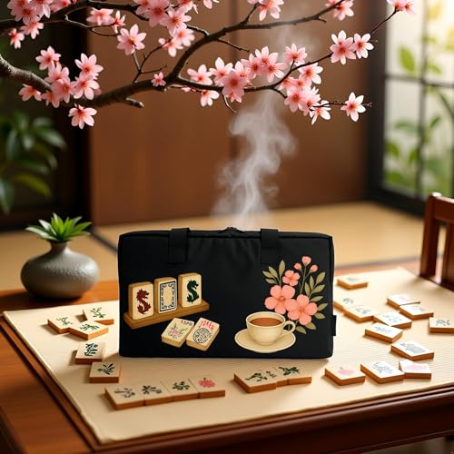 Set Completo de Mahjong Americano con Accesorios miniatura 5