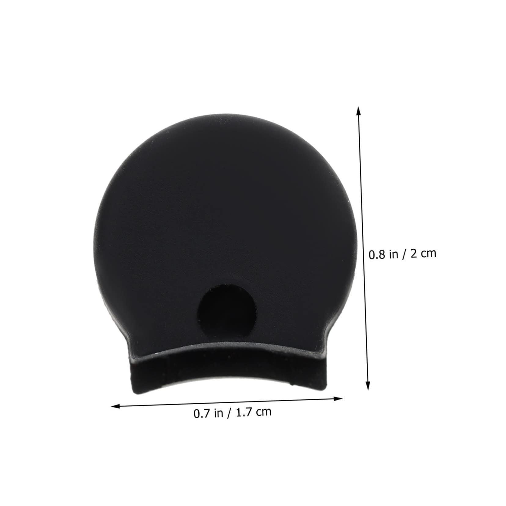 ERINGOGO 10Pcs Lightweight Silicone Thumb Rest Pads for Clarinet Comfortable Finger Cushion and Protector for Clarinet Players Smooth Edges Easy Installation for Personal