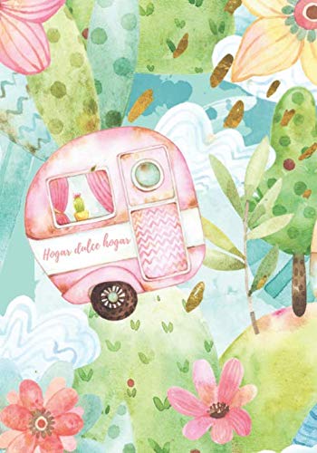 HOGAR DULCE HOGAR: DIARIO DE CAMPING | PLANIFICA TU VIAJE Y LLEVA UN REGISTRO DE TUS ESTANCIAS | REGALO ESPECIAL PARA AMANTES DE LA NATURALEZA Y DE LAS CARAVANAS.