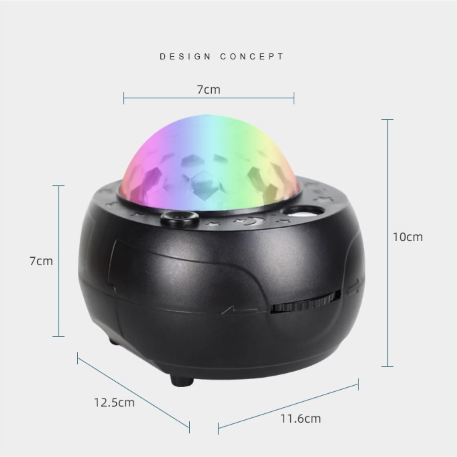 Lampada proiettore, Proiettore Di Galassie, Proiettore Di Stelle For Camera Da Letto, Altoparlante Bluetooth, Luce Notturna, Luce Decorativa For Soffitto Di Casa, Sala Giochi ,per feste di compleanno