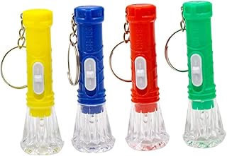 OSALADI 28pcs Camping Decor Backpack Keychain LED Nightlight Key-Ring Light Torch LED Camping Light LED Keychain Light Night Light Emergency Light Flashlight Key Decoration LED Key Ring